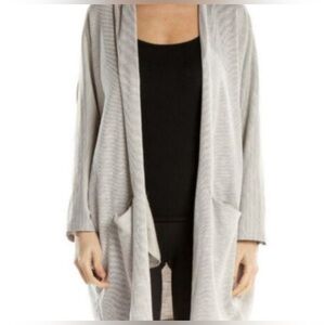 NWT Donni Anthropology ribbed Sandwash cardigan sweater. One Size Fits Most
